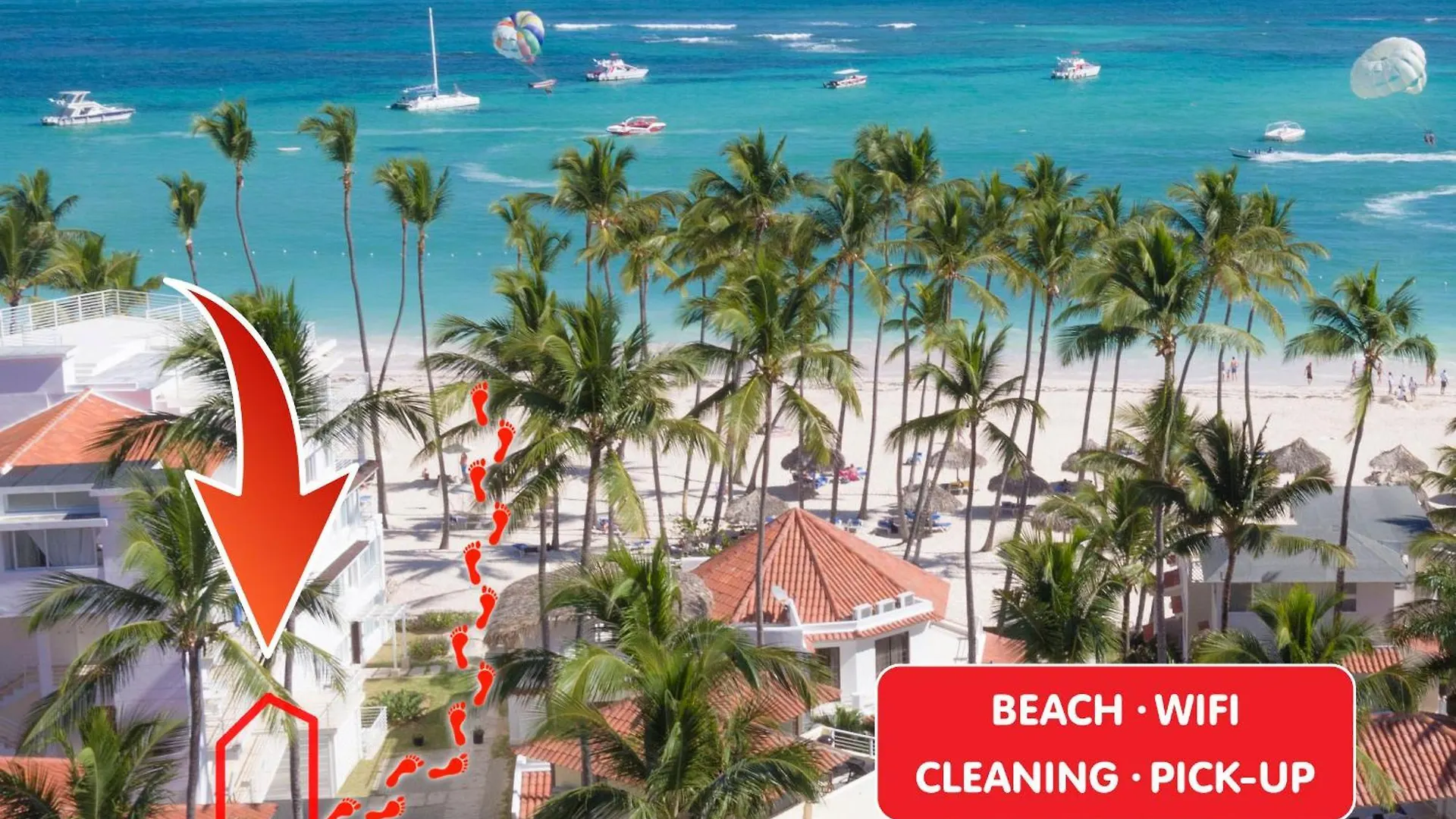 Caribbean Villas And Suites - Playa Los Corales - Wifi, Beach Club 5*, פונטה קאנה