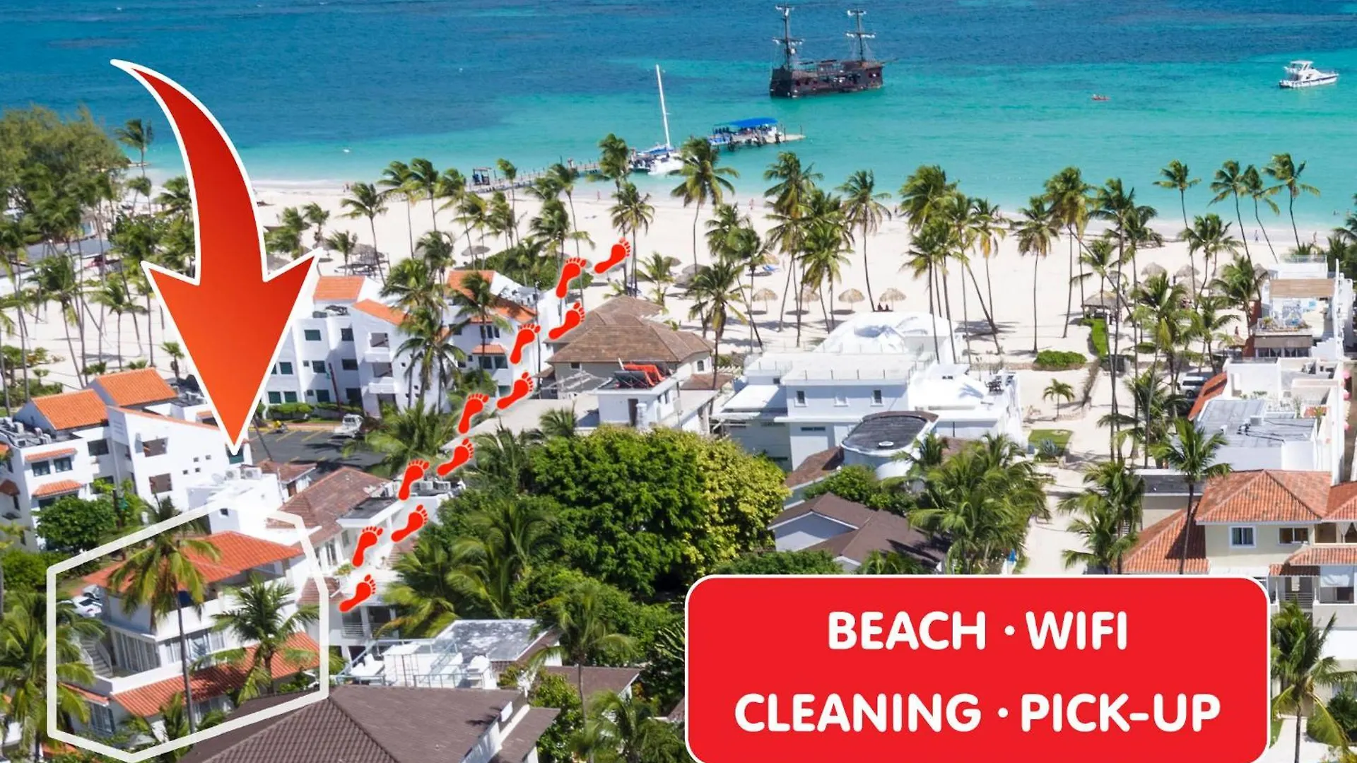 Caribbean Villas And Suites - Playa Los Corales - Wifi, Beach Club Πούντα Κάνα