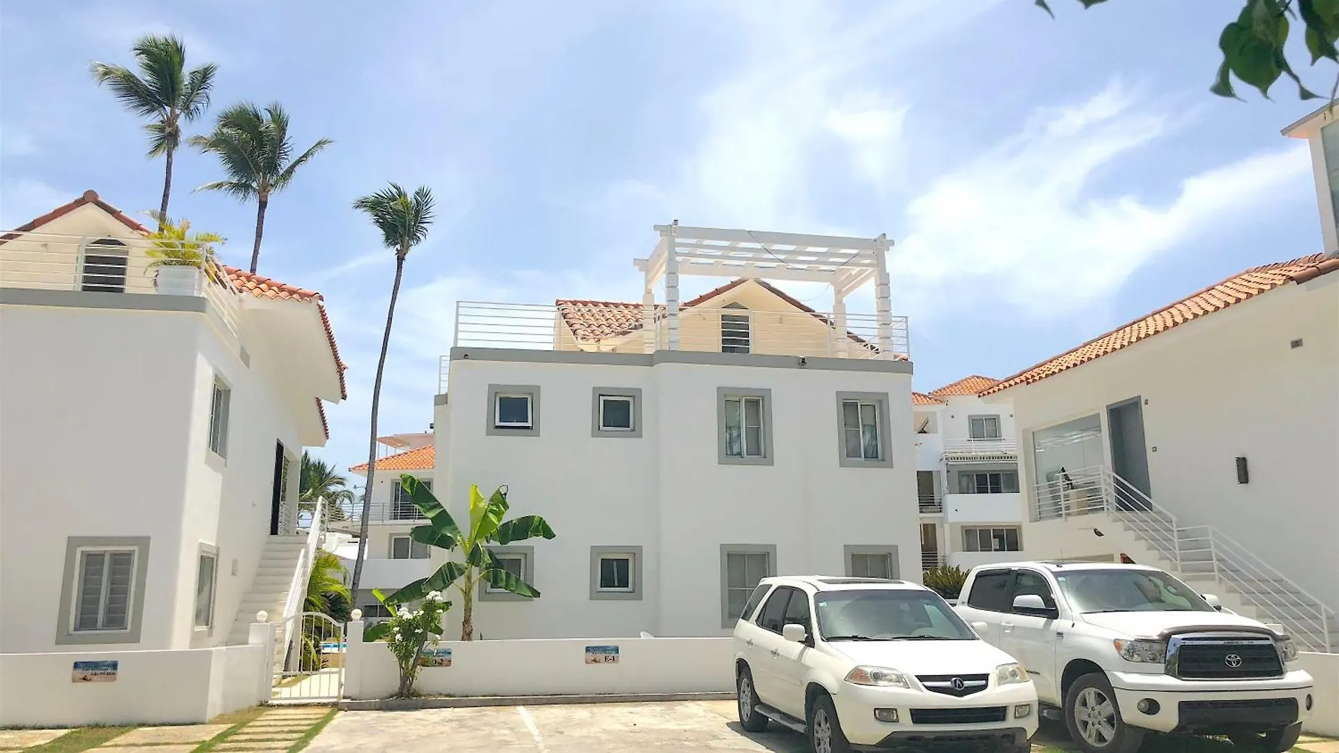 ***** Lägenhetshotell Caribbean Villas And Suites - Playa Los Corales - Wifi, Beach Club Dominikanska republiken